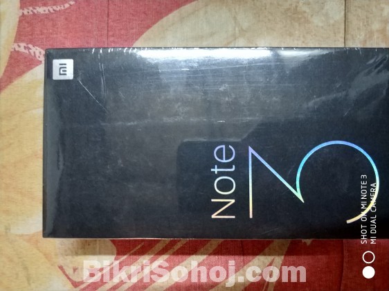 Xiaomi mi note 3 বিক্রি করতে চাই।